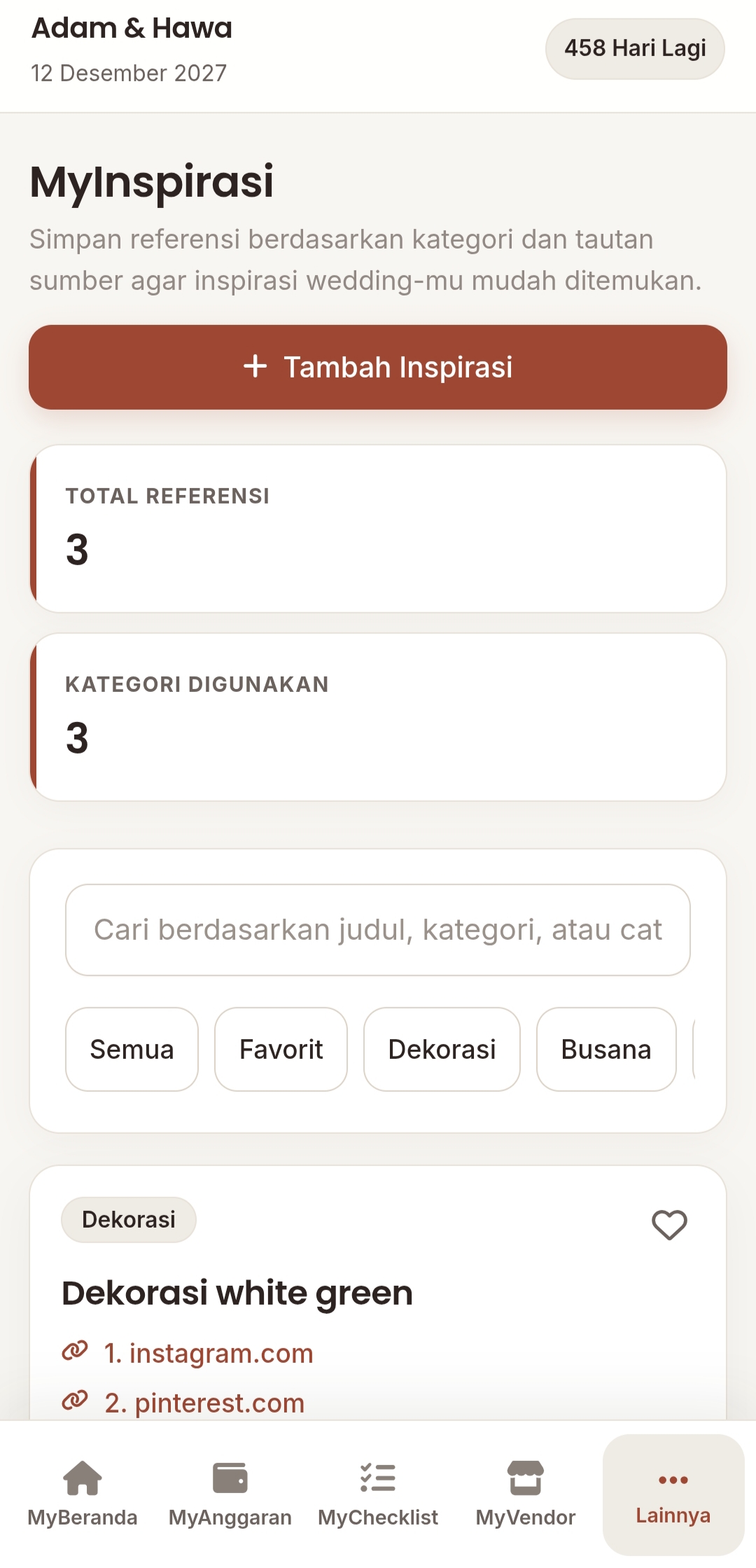 Inspirasi Utama